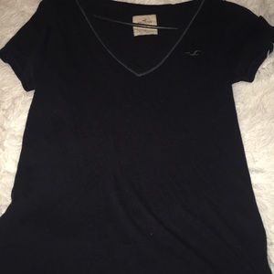 Navy blue Hollister shirt
